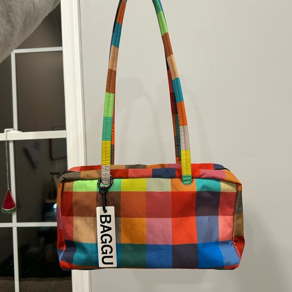 BAGGU madras bowler bag - Picture 2 of 3